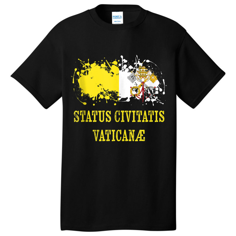 Vatican Ciian For Status Civitatis Vaticanæ And Vatican City Tank Top Basic T-shirt by matheeishilo | Artistshot