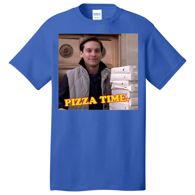 Pizza Time! Basic T-shirt by aspiusbekalu | Artistshot