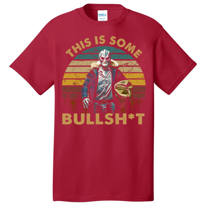 Vintage Design This Is Some Bullsht Basic T-shirt | Artistshot