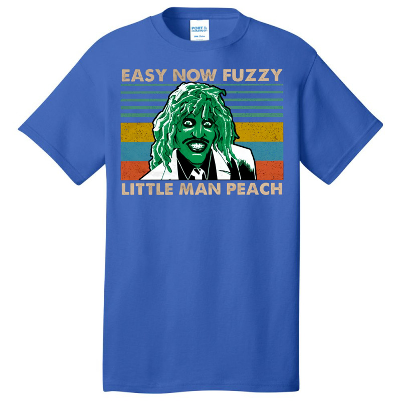 Easy Now Fuzzy Little Man Peach Halloween Gift For Men And Women Basic T-shirt by julionrokhumy | Artistshot