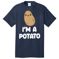 I'm A Potato Food Vegetable Lover Kawaii Style Basic T-shirt | Artistshot