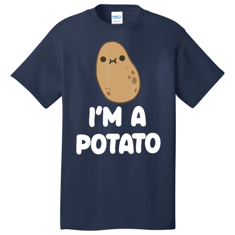 I'm A Potato Food Vegetable Lover Kawaii Style Basic T-shirt by namnguyen | Artistshot