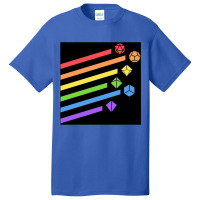 Rainbow Dice Set Tabletop Rpg Gaming Basic T-shirt | Artistshot