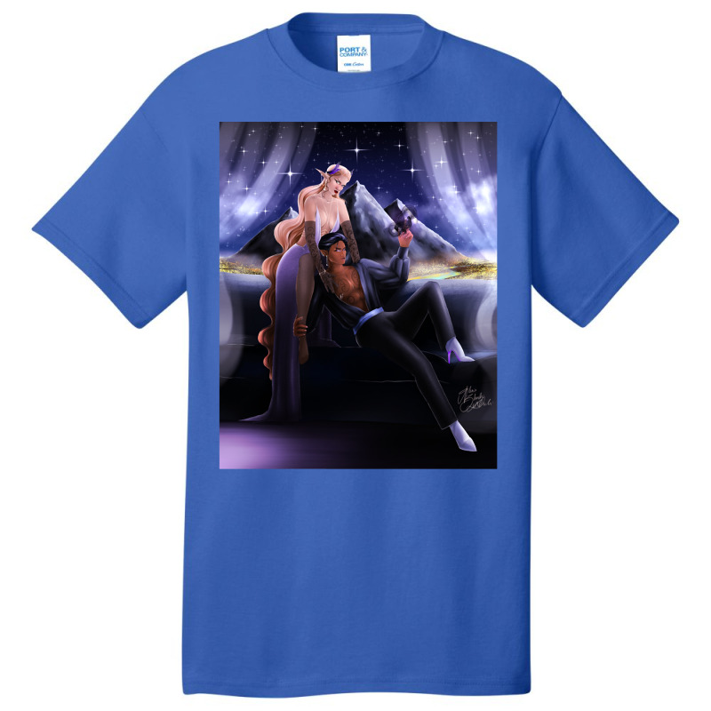 Hot Trend Lord And Lady Night Basic T-shirt by Estrada Link | Artistshot