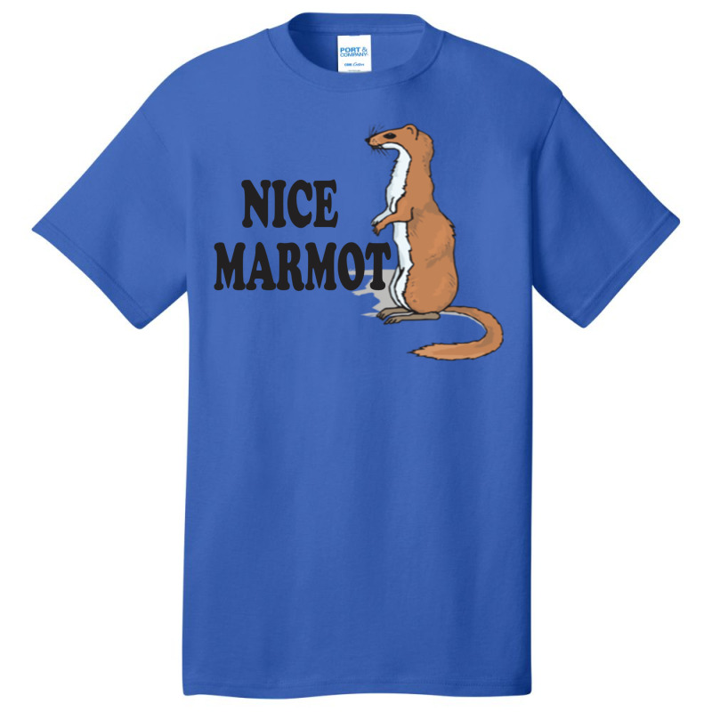 The Big Lebowski Quote   Nice Marmot Basic T-shirt by kurmoodaborad | Artistshot