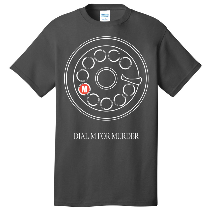 Dial M For Murder Basic T-shirt by jepaceylqnb | Artistshot