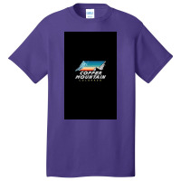 Beaver Copper Mountain Colorado   Usa Ski Resort 1980s Retro Collectio Basic T-shirt | Artistshot