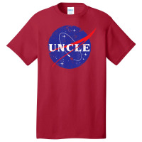 Hot Trend Cool Uncle In Space Astrology Puns Basic T-shirt | Artistshot