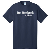 Tim Timebomb And Friends Music Project Basic T-shirt | Artistshot