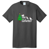 The Cat Father Funny Christmas Cat Dad Basic T-shirt | Artistshot