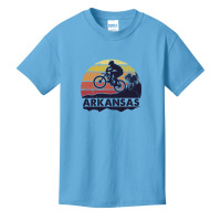 Arkansas Mountain Biking Basic Youth T-shirt | Artistshot