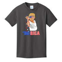 4th Of July Funny Merica Basic Youth T-shirt | Artistshot