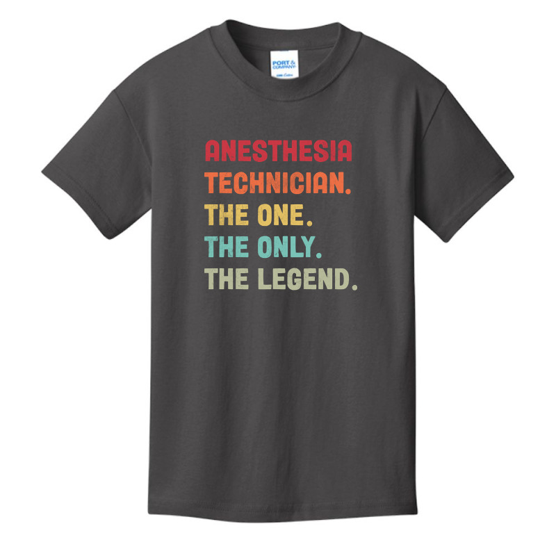 Anesthesia Technician - The One The Legend Design Basic Youth T-shirt | Artistshot