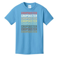 Colorful Text Crop Duster Basic Youth T-shirt | Artistshot