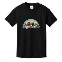 Marbella City Retro Basic Youth T-shirt | Artistshot