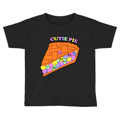 Cutie Pie Toddler T-shirt Designed By Kemrungsung