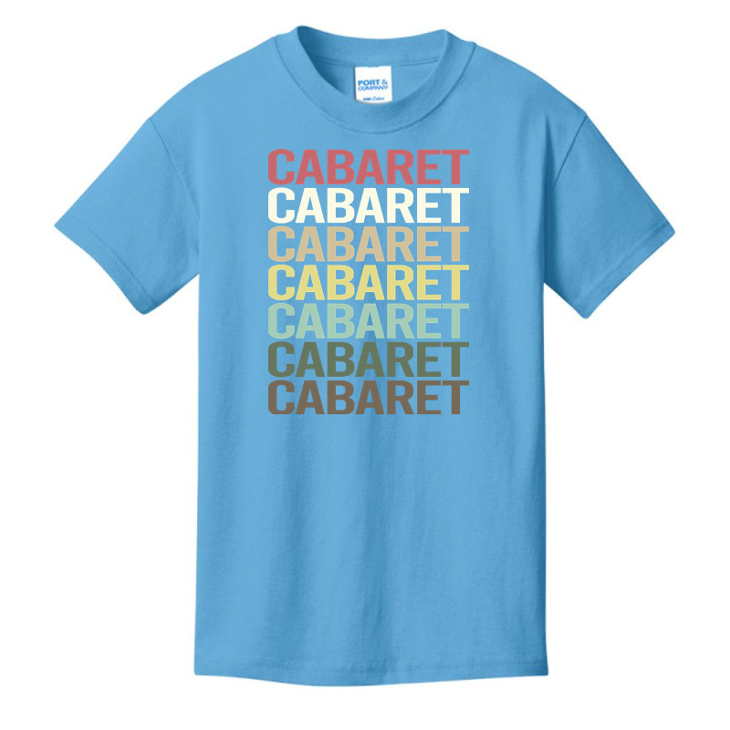 Colorful Text Cabaret Basic Youth T-shirt by traumafemales188 | Artistshot