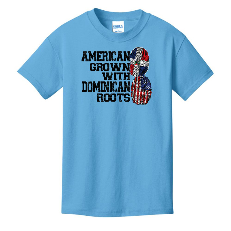 American Grown Dominican Roots Dominican T Shirt Basic Youth T-shirt by kaykemyjoa | Artistshot