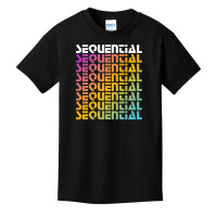 Rainbow Sequential Basic Youth T-shirt | Artistshot