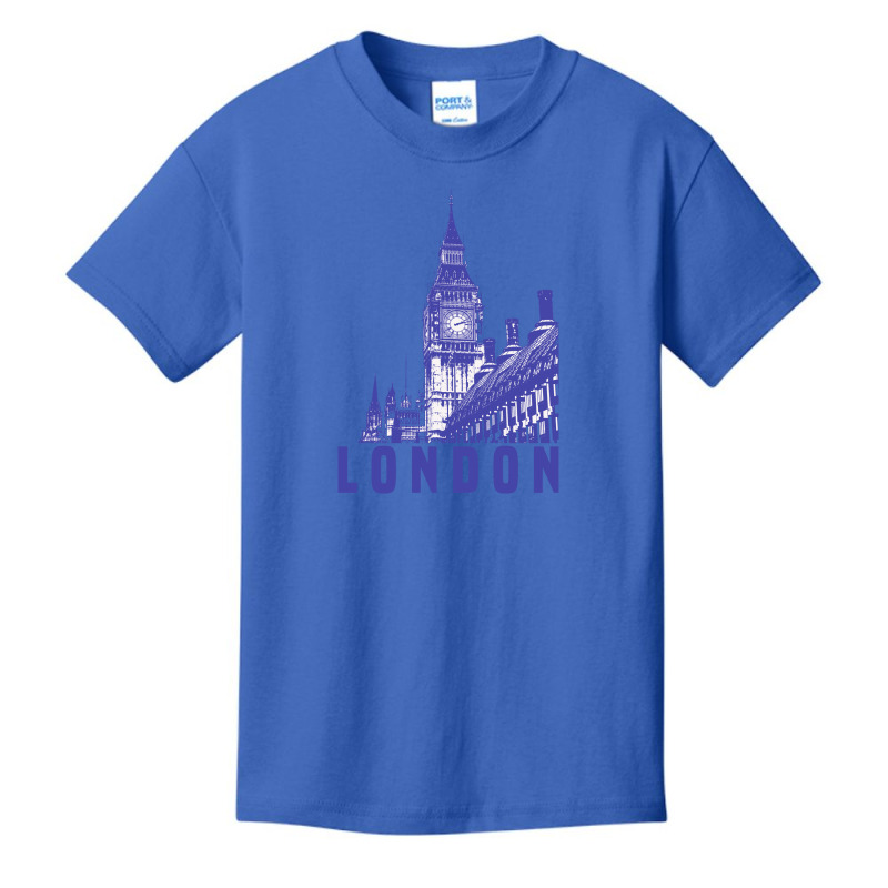 London Big Ben Basic Youth T-shirt by denvector | Artistshot