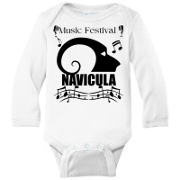 Navicula For Music Festival Long Sleeve Baby Bodysuit | Artistshot