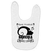 Navicula For Music Festival Baby Bibs | Artistshot