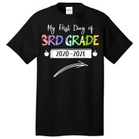 My First Day Of 3rd Grade Back To School Student Gift Basic T-shirt | Artistshot