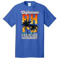 Paradise California Retro Art Funny Basic T-shirt | Artistshot