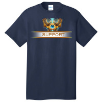 Support Badge Basic T-shirt | Artistshot