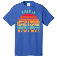 This Is How I Roll Amusement Park Roller Coaster Retro Basic T-shirt | Artistshot