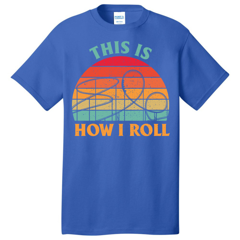 This Is How I Roll Amusement Park Roller Coaster Retro Basic T-shirt | Artistshot