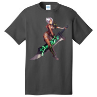 Samurai Girl Basic T-shirt | Artistshot