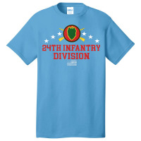 24th Infantry Division 001 Basic T-shirt | Artistshot