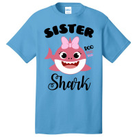 Cute Sister Shark Vintage Basic T-shirt | Artistshot