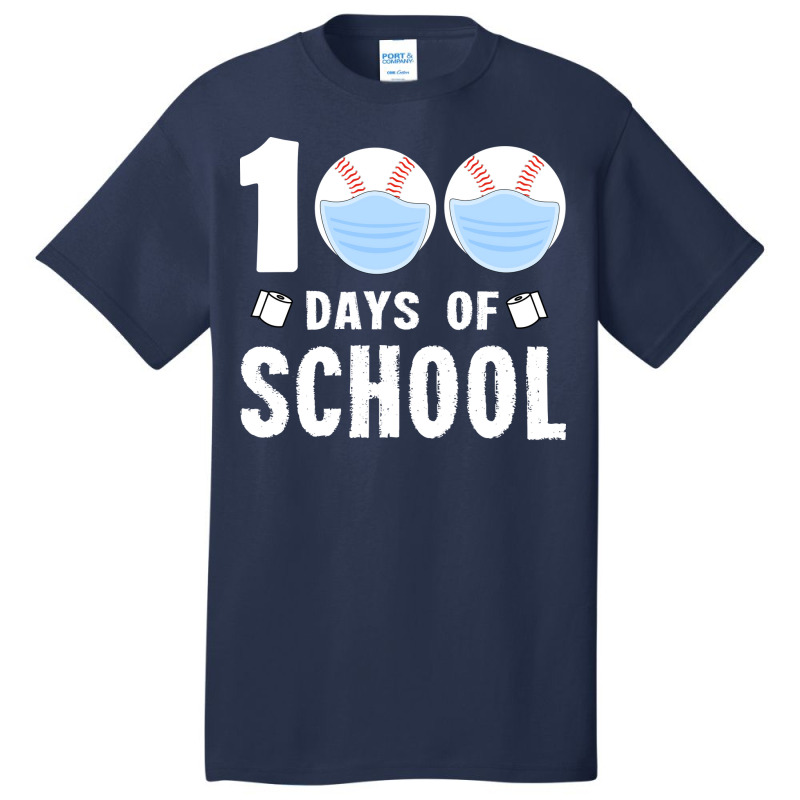 100th Days Of School Tumblr Basic T-shirt | Artistshot