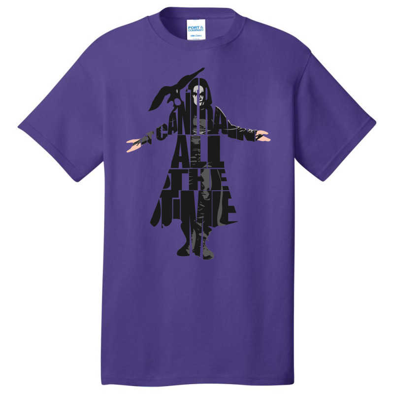 The Crow 4 Basic T-shirt by omonovwomgm | Artistshot