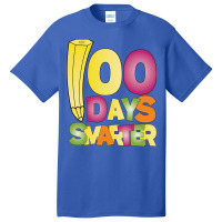 100 Days Smarter Funny Stars Basic T-shirt | Artistshot