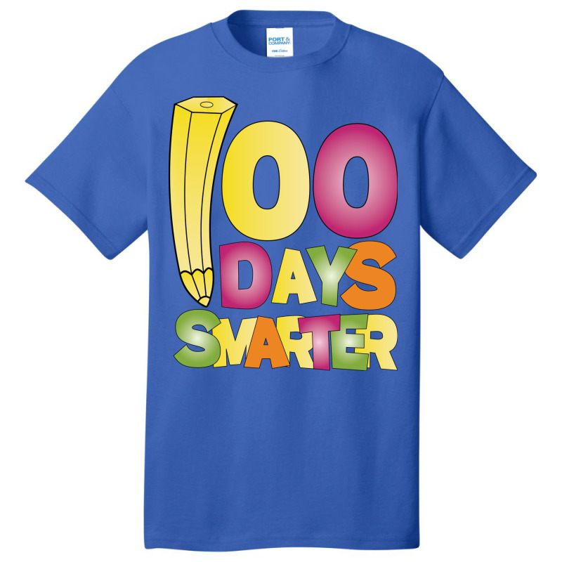 100 Days Smarter Funny Stars Basic T-shirt | Artistshot