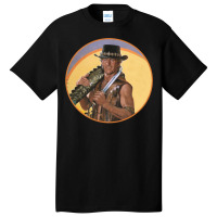 Crocodile Dundee Basic T-shirt | Artistshot