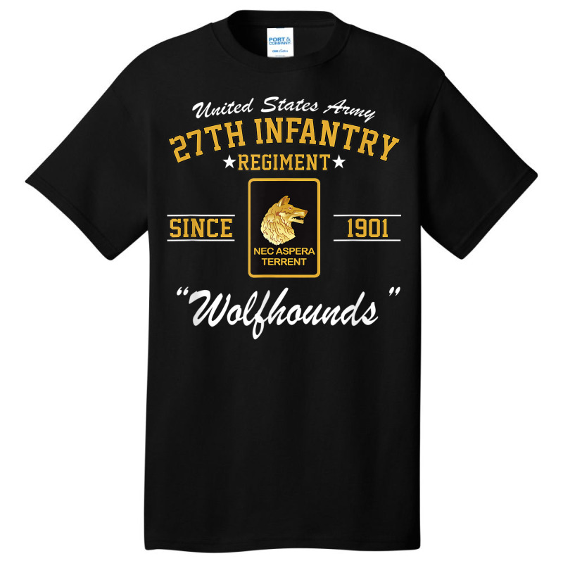 27th Infantry Regiment 002 Basic T-shirt by ALFREDMCGOWAN | Artistshot