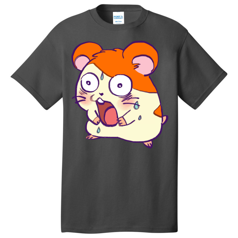 Shocked Hamtaro Meme Girl Basic T-shirt | Artistshot