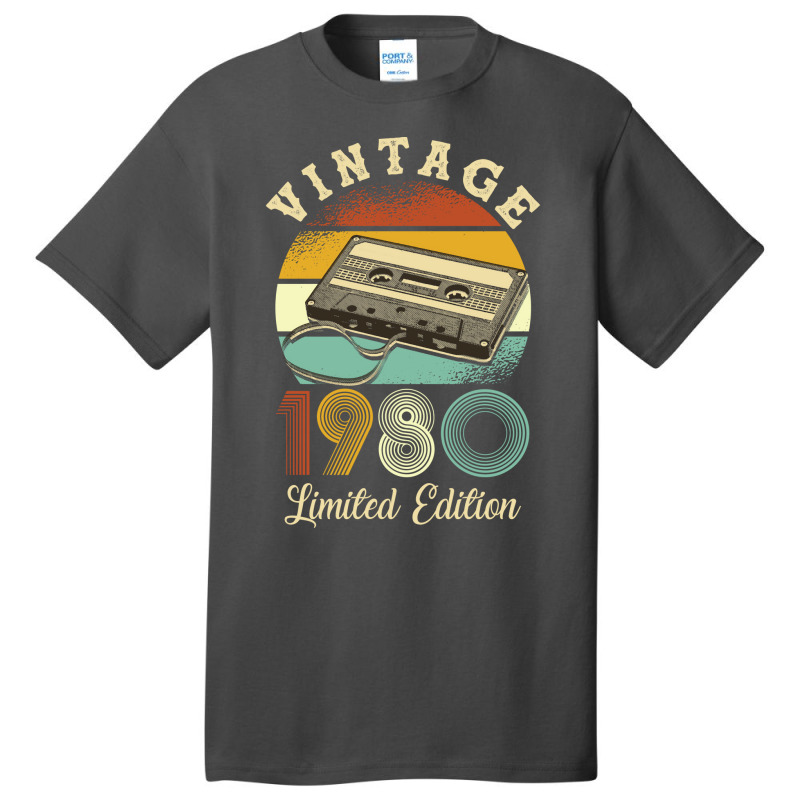 Vintage 1980 Cool Basic T-shirt by tindalberkay9 | Artistshot