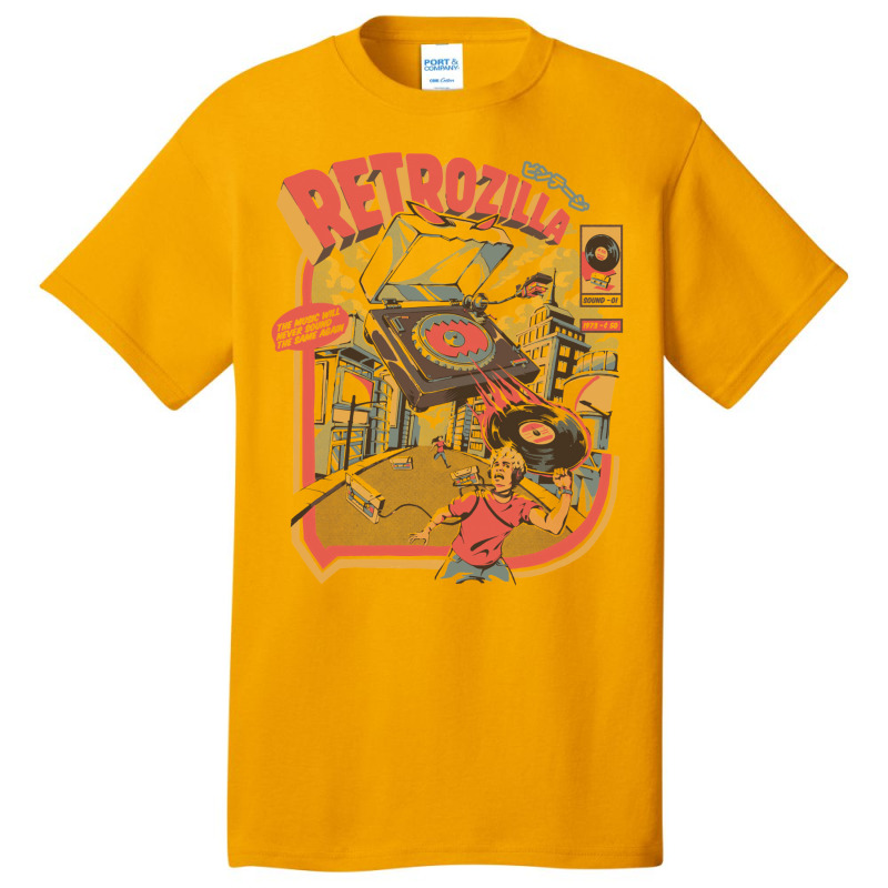 Retro Soundzilla Basic T-shirt | Artistshot