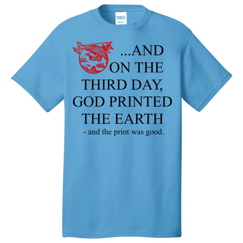 God 3d Printed The Earth Cool Basic T-shirt | Artistshot