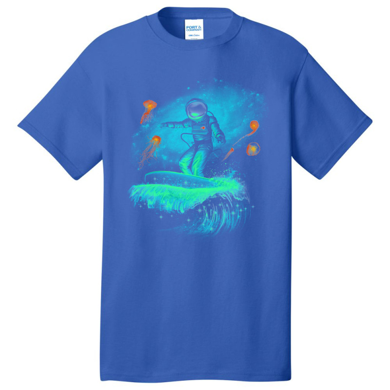 Space Surfer Basic T-shirt | Artistshot