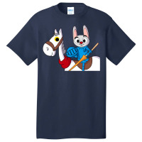 Crusader Rabbit Colour Basic T-shirt | Artistshot