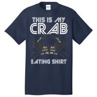 Crab Eating Seafood Butcher Crawfish Lobster Basic T-shirt | Artistshot