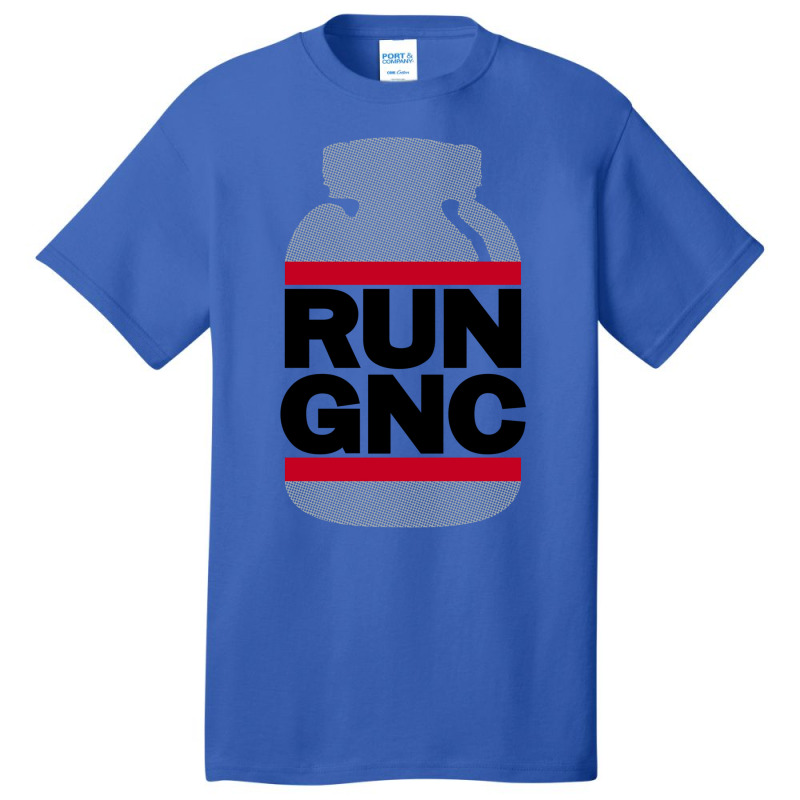 Run Gnc On White Basic T-shirt by beyanglubow | Artistshot