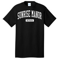 Sunrise Manor Nevada Nv Vintage Athletic Sports Design T Shirt Basic T-shirt | Artistshot