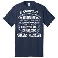 Accountant Hippie Vintage Basic T-shirt | Artistshot